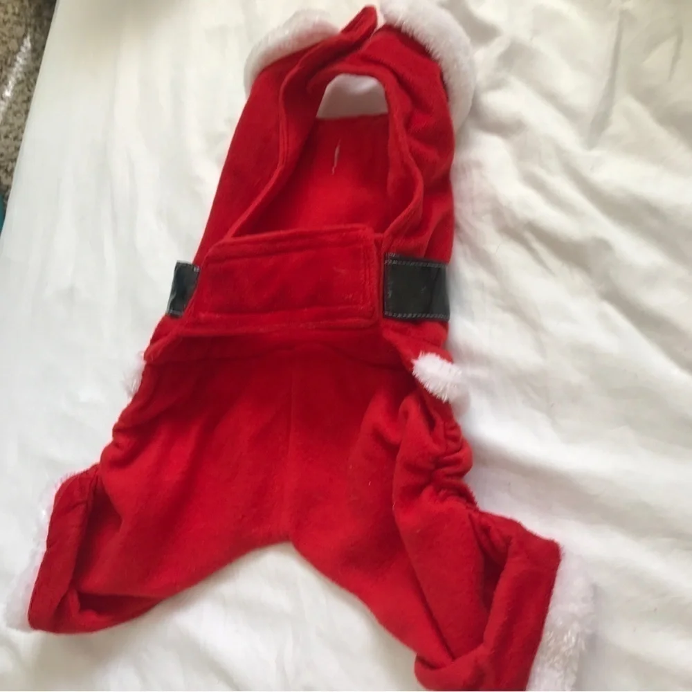 Santa pet costume